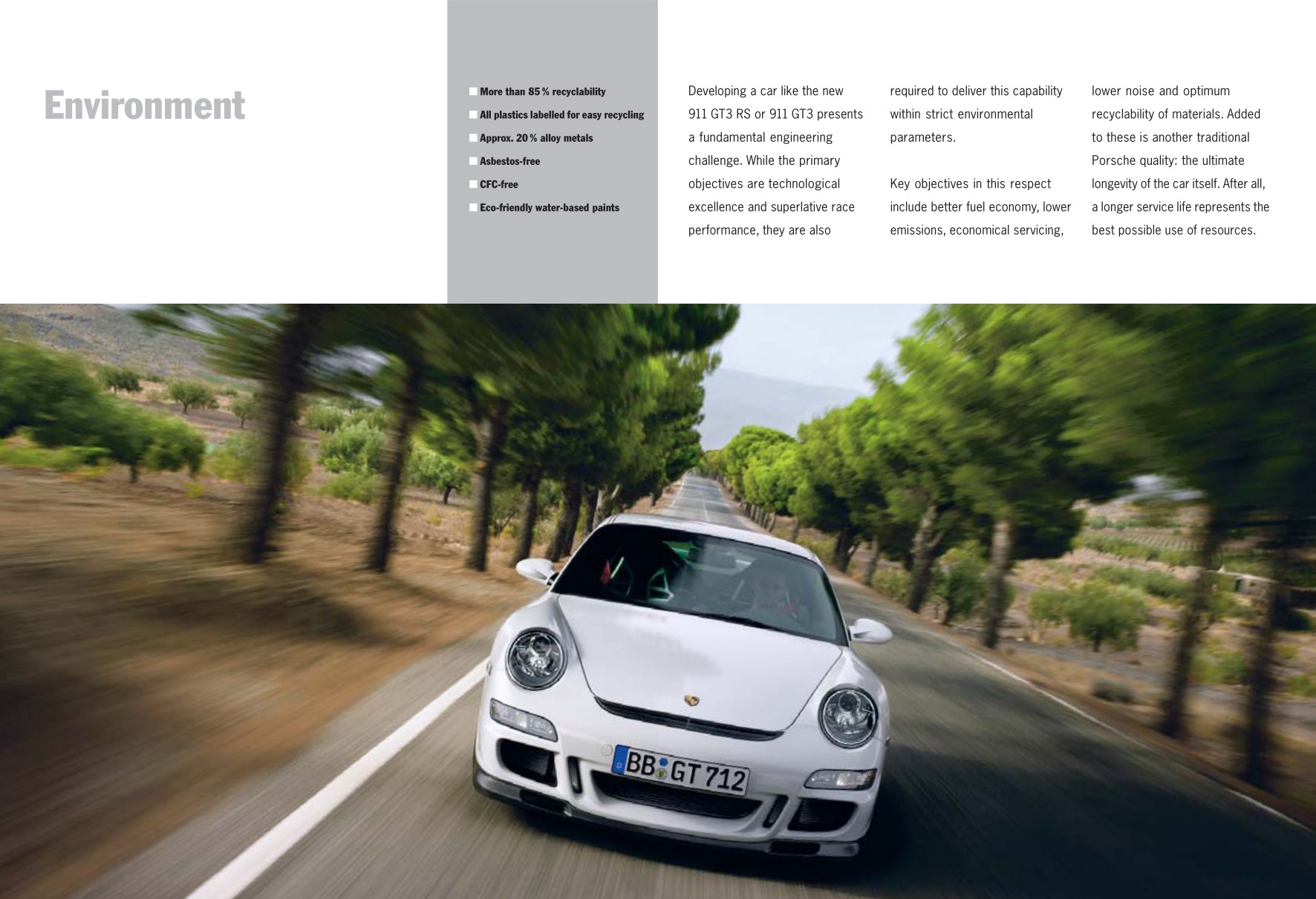 2007 Porsche Porsche 911 GT3 Brochure Page 42